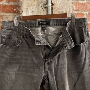Banana Republic Grey Straight Leg Denim